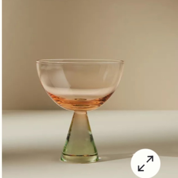 Anthropologie Other - Anthropologie Coupe Glass New With Tag